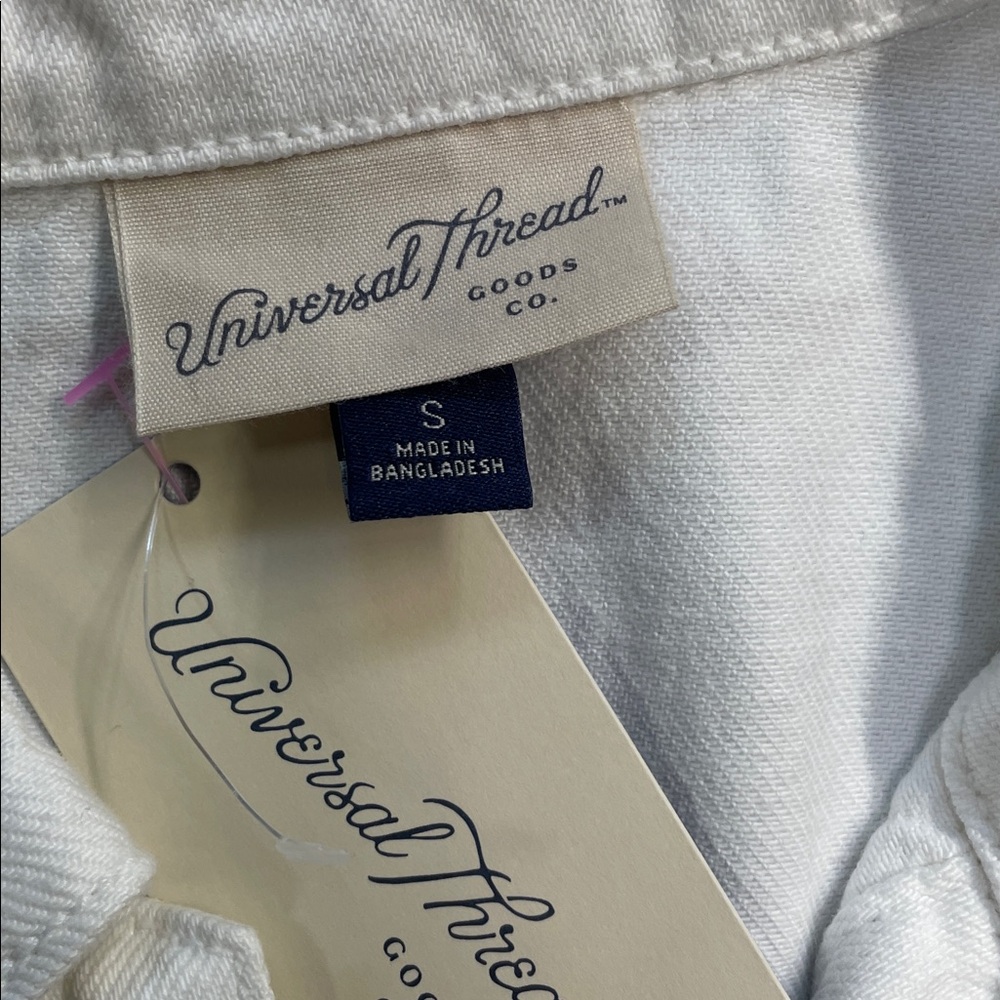 Universal Thread Women's Short Sleeve Drop Waist Drawstring Mini Dress Sz S NWT - Picture 6 of 7